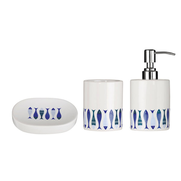 Haus am Meer 3-tlg. Badezimmerzubehör-Set Bidwell & Bewertungen